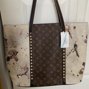 One of kind repurposed Louis Vuitton, NWT